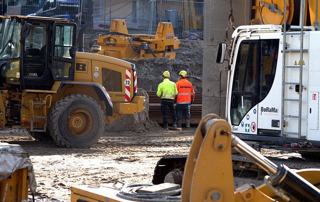 Construction site coordination