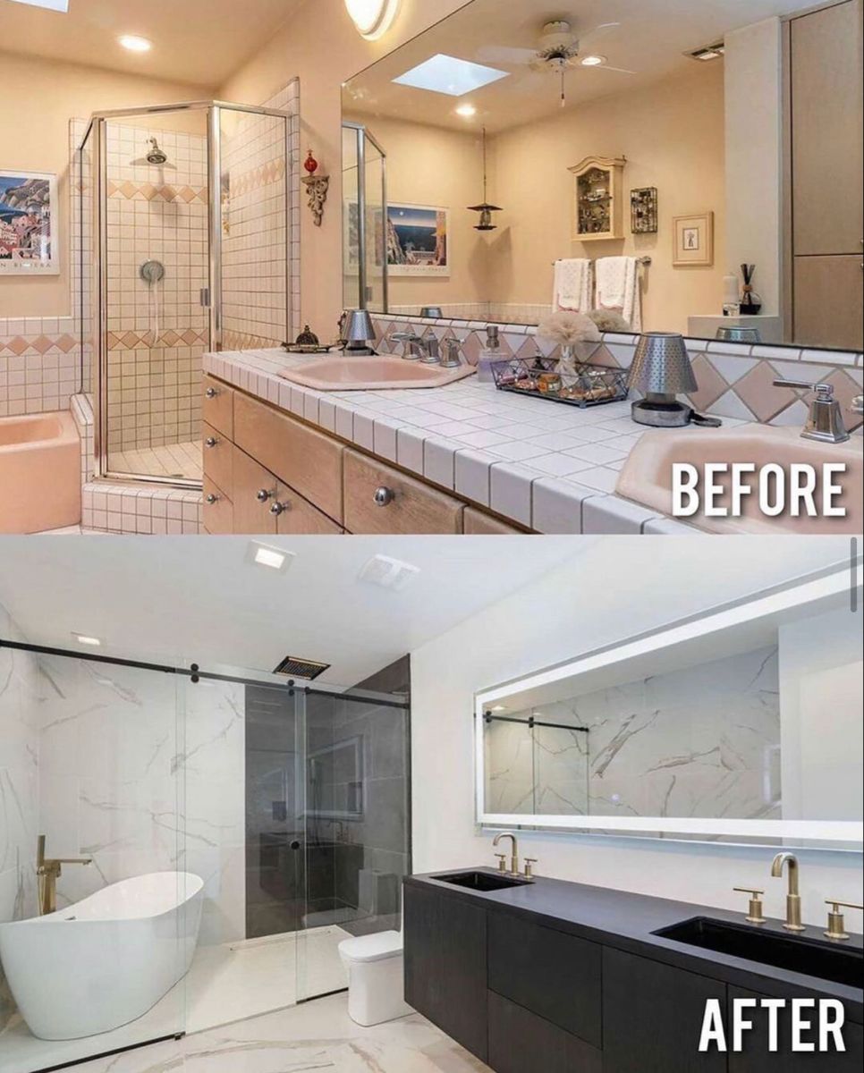 Bathroom Renovation Before & After